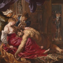 Peter Paul Rubens -Samson and Delilah, 1609–1610. Created for his friend Nicolaas II Rockox